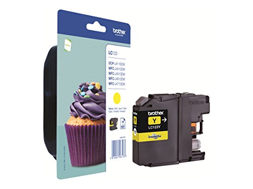 Brother LC-123Y Cartucho de tinta - amarillo LC-123Y