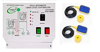 imagine technologies Fully Automatic Water Level Controller and Indicator with 2 Float Sensor