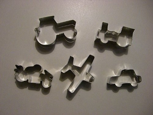 Ausstecher-Set "Fahrzeuge" 5teilig