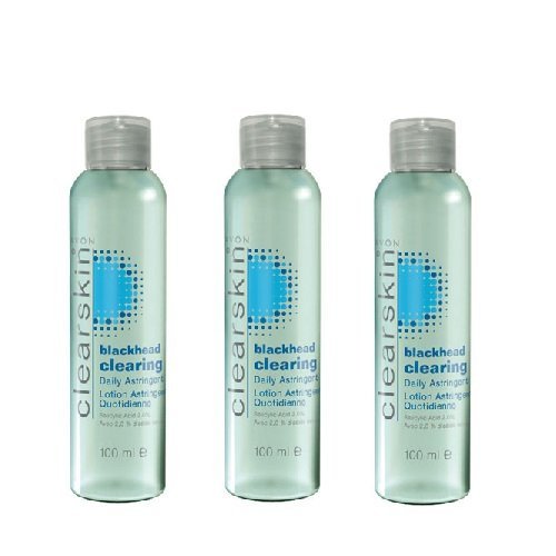Avon Clearskin Blackhead Clearing Astringent Toner X 3 (Triple Pack)
