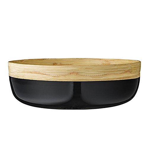 Preisvergleich Produktbild Bloomingville Salatschale, schwarz, Ø30xcm
