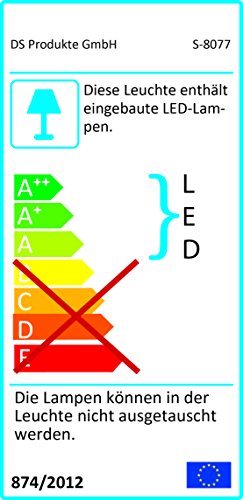 Security LED-Doppelstrahler 8W schwarz ( 44 Power-LEDs pro Strahler | wetterfest und wasserdicht ) - 7