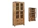 Produktbild The One Caprice Eiche massiv groß Display Einheit – 2 tür 2 Schubladen Schrank und Display Einheit – Finish: Eiche rustikal – Esszimmer – Wohnzimmer Möbel