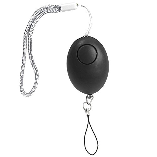 Preisvergleich Produktbild Notfallalarm-Anti-Angriffs-Gerät Sguan-wu 120dB Selbstverteidigungssicherheit für Frauen Kinder - Schwarz