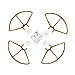 Produktbild rcstyle Quick Release Propeller Prop Guard Bumper für DJI Phantom 3/2/1 Quadcopter zum Aufstecken/-(4 PCS) gelb