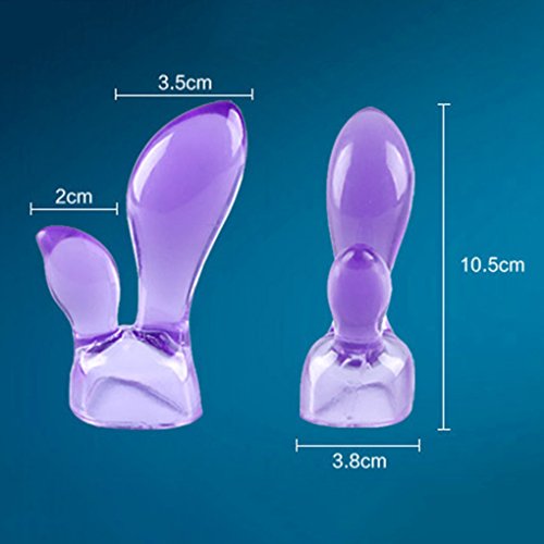 Babysbreath Sex Toys AV Vibration Rod Kopfbedeckung mit 6 Styles Vibratoren Kopf Attachment NO.3 - 3