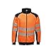 Produktbild Regatta Herren Fleecejacke in Neonfarben (XL) (Neonorange/Marineblau)