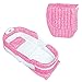 Produktbild Multifunktionales Bettwiege Bett Tragbare Faltbare Tasche Tragetasche Wickeltasche Wickeltasche Baby Krippe Musik Rosa