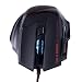 Produktbild 3200 DPI Wired Gaming Maus mit 7 Tasten, Cuitan USB Verdrahtete Optische Maus, 1000/1600/2400/3200 DPI Einstellbar, Leuchtende Maus Mouse für Notebook PC Laptop Computer - Schwarz(Stil 2)