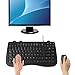 Produktbild Sunhoyu Corded Tastatur USB,Multimedia-Büro-wasserdichte Verdrahtete Laptop-Tastatur Für Windows XP/Vista / 7/8/10