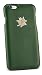 Produktbild Urige echtleder Spendlingwimmer Trachten Backcase - Hülle für iPhone 6 Case Cover grün- trachtige ländliche Edelweiss Stickerei
