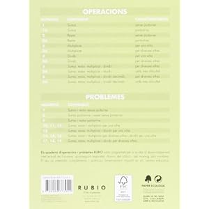 Rubio. Operaciones 3