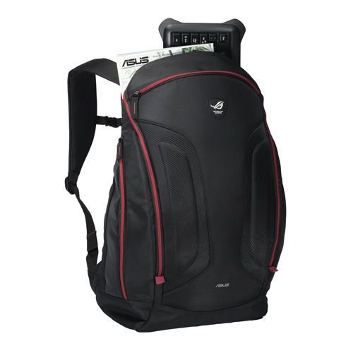 Asus ROG Shuttle 2 Notebook Rucksack  17 Zoll  gepolstert  wasserfest  schwarz
