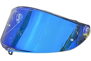 BSTOP K6 Shield Visor for AGV K6 K6S Face Shield Uv Protected Windshield Moto Helmet Accessories (Revo Clear Blue-day and night)