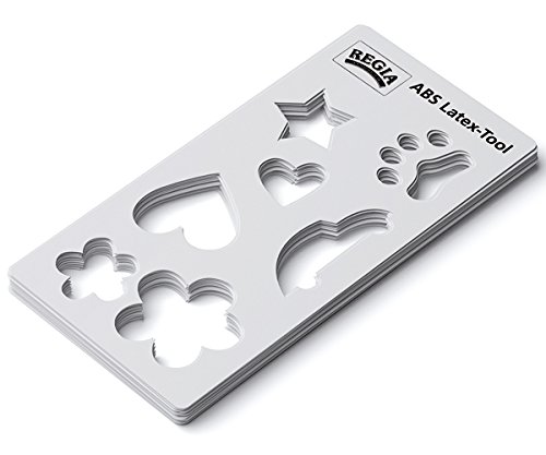 Regia ABS Latex-Tools Schablone für Latexfarbe