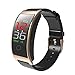 Produktbild ACTIVITY TRACKER CK11C Fitness Armband, Pulsmesser, Blutdrucküberwachung, IPS-Farbbildschirm, Anruf Abgelehnt, IP67 Lederband Für Android Und IOS Smartphone.