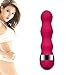 Produktbild Yesmile Sexspielzeug Raupenvibrator Nimmersatt G-Punkt Stimulation Klitorisstimulation Silikon Vibrator Perlenvibrator (Rot)