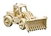 Produktbild matches21 3D Radlader Bausatz f. Kinder Werkset 22x10 cm Bastelset - ab 11 Jahren