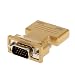 Magideal HDMI Female to VGA Male Converter + Audio Adapter Support 1080P Output Gold RS.630.00
