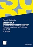 Image de Statistik für Wirtschaftswissenschaftler: Eine realdatenbasierte Einführung mit SPSS