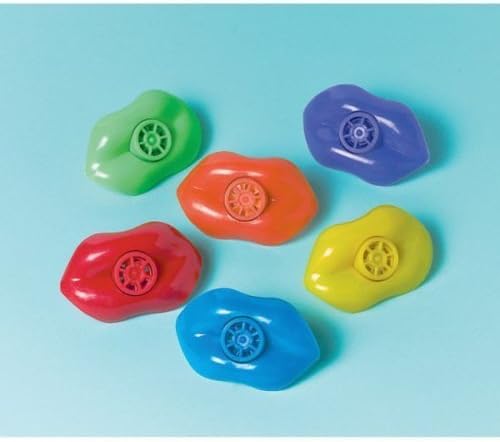 Party Bag Fillers 6 x Whistle Lips