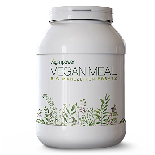 Preisvergleich Produktbild veganpower® Vegan Meal - Diät-Shake Pflanzlicher Mahlzeitenersatz - Natur 1kg MADE IN AUSTRIA