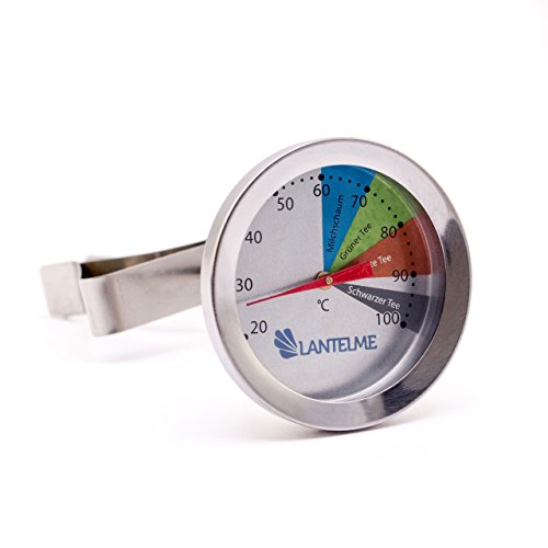 Lantelme 5845 Einkoch – Pasteurisierungs Thermometer aus Edelstahl Wasserdicht und Spülmaschinengeignet - 3