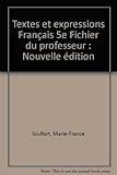 Image de Textes et expressions Français 5e Fichier du professeur : Nouvelle édition