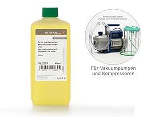 Olio Per Pompe A Vuoto Octopus HV100 - Bottiglia Da 500 Ml, Per Pompe Rotative E A Palette - Foto 10