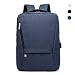 Produktbild Huichao Laptop-Business-Rucksack für Männer und Frauen, lässiger Daypack mit USB-Ladeanschluss, Schultasche für Studententaschen, 25L,Blue