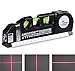 Produktbild 4 In 1 Infrarot Laser Level Cross Line Laserband 2,5 Mt Measurment Mehrzweckhandwerkzeug