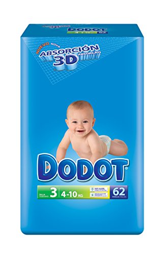 Preisvergleich Produktbild Dodot (Größe 3) 62-Packung (4 bis 10 kg