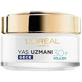 L'Oreal Paris Yaş Uzmanı 30+ Kırışıklık Karşıtı Nemlendirici Gece Kremi