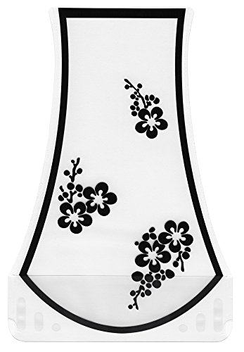 10 x Vase faltbare Blumenvase aus Folie Faltvase farblos/klar mit Muster - 2