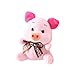 Produktbild Oce180anYLV 2019 Mini-Puppe aus Plüsch, niedlich, Cartoon, Schwein, Bowtie Anhänger, Schlüsselanhänger Random Color