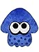 Produktbild Little Buddy USA 1456 splatoon dunkelblau Squid Kissen Plüsch, 35,6 cm