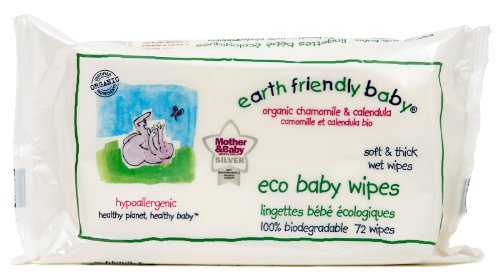 Earth Friendly Baby Eco Baby 864 Wipes - 12 x Pack of 72 Wipes(864 Wipes)