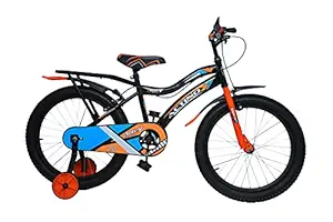 Actino Alley 20T MTB Cycle for Kids (Unisex) (7-10 Years Age Group) Orange