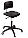 Produktbild meychair W8-TR-PU (Shop) Arbeitsdrehstuhl, Metall, Schwarz, 57 x 62 x 69 cm