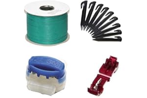 Genisys Kit d'installation S+ Compatible avec LANDROID de Worx Pack connecteur Crochet de câble S/M/L