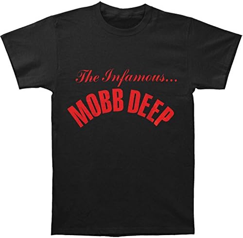 Mobb Deep Men's Infamous T-shirt Large Black