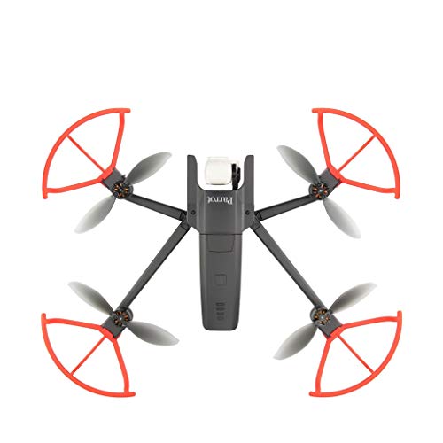Preisvergleich Produktbild QHJ Propellerschutz für Parrot Anafi,Easy Mount Schnellspanner-Protektoren (rot)