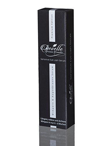 Wimpernserum 7 ml. ohne PROSTAGLANDINE Develle Sensitive Eyelash Wimpern-Serum Wimpern Activating Serum Wimpernwachstums-Serum Wimpernverlängerung Wimpern-Booster Augenbrauenserum längere Wimpern - 5