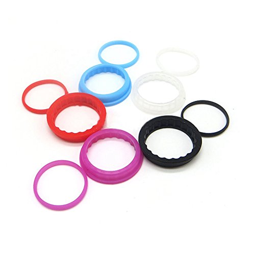 TS Trade 5 Set Melo3 Mini Joint D'étanchéité De Remplacement En Verre Pour Istick Pico 75W 2ml Réservoir