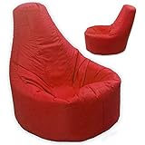Estupendo puf Gamer y reclinable de adulto - Perfecto para ver la televisión, leer, jugar o descansar en el jardín. tiene una altura de casi 1 m y proporciona un fantástico apoyo de espalda y cabeza. ligero que fácilmente se puede tomar en cualquier lugar sin complicaciones.