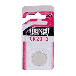 Maxell 3V Lithium Coin Cell Battery CR2012 - Pack of 1 Battery