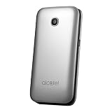 Alcatel 2051 X 2.4 97g Negro, Plata - Teléfono Móvil (Concha, SIM única,...