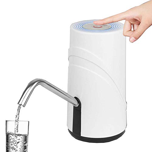 Preisvergleich Produktbild LCSJ Elektrische Trinkwasserpumpe Wasserspender Automatische Wasserpumpe USB Wiederaufladbar Trinkwasserflasche Gallone BüRo Zuhause