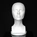 Dummy Model Heads, Transer® Female Styrofoam Mannequin Manikin Head Model Foam Styrofoam Hat Glasses Hair Wig Mannequin Stand Display Head Model Chest