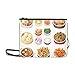Produktbild WYYWCY Traditionelle Gerichte Koreanische Küche Jeder Tourist Custom Hochwertige Nylon Slim Clutch Crossbody Bag Umhängetasche
